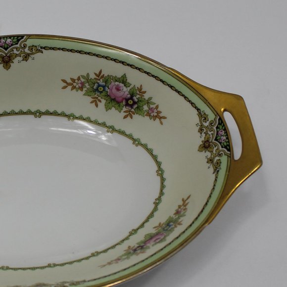 Meito China Made in Japn Hand Painted Vegetable Bowl - Picture 2 of 5